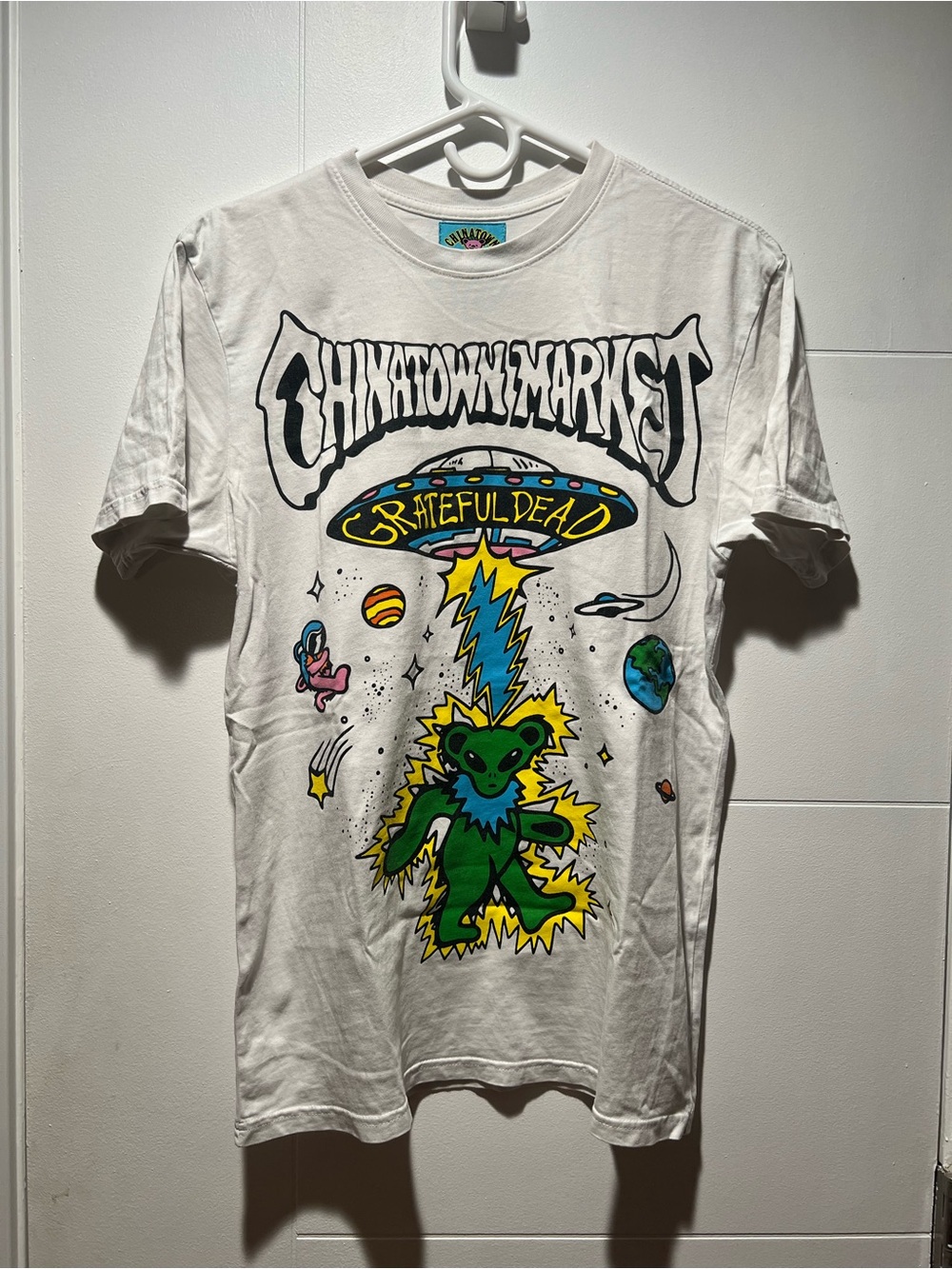 Chinatown Market x Grateful Dead White Graphic Short Sleeve Tee